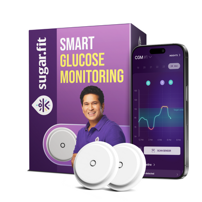 Sugar.fit Smart CGM - Real-Time Continuous Blood Sugar Monitor
